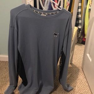 Blue PINK pullover